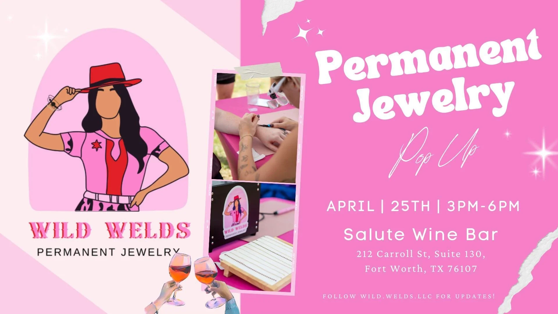 Wild Welds Permanent Jewelry POP UP