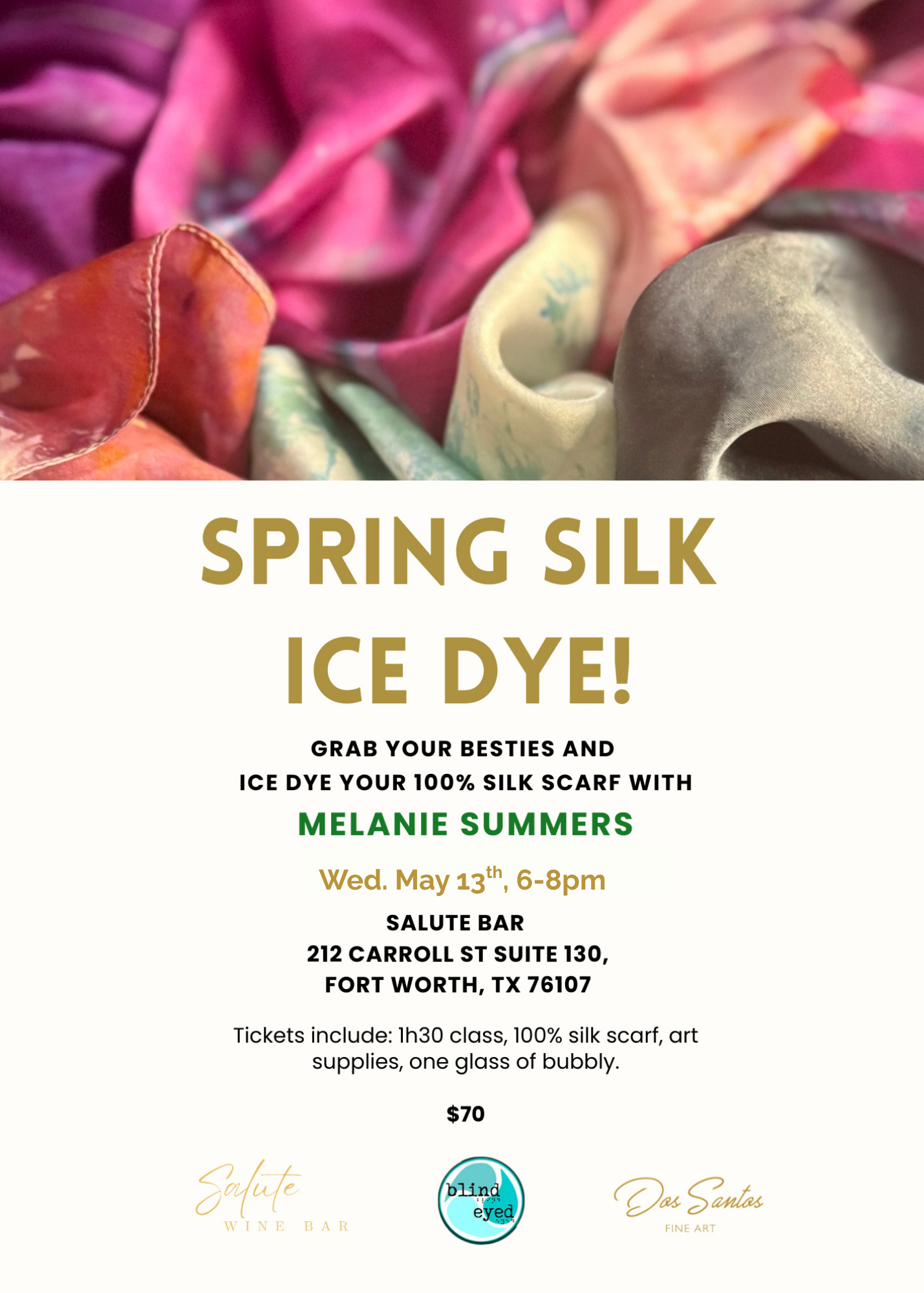 Spring Silk Ice Dye