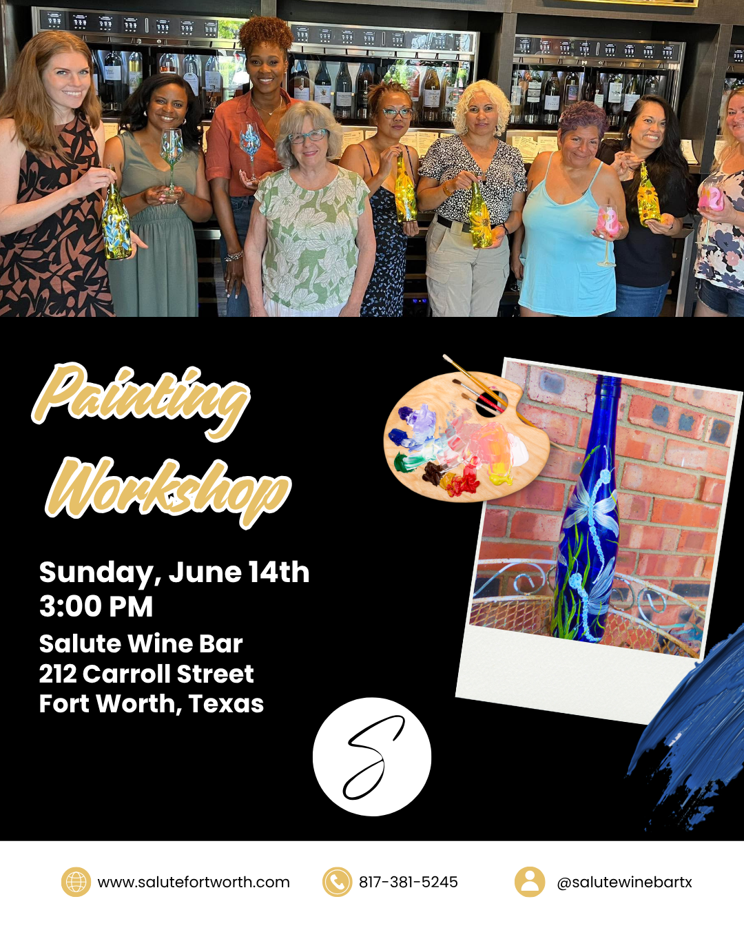 Sip, Paint & Create w Diana