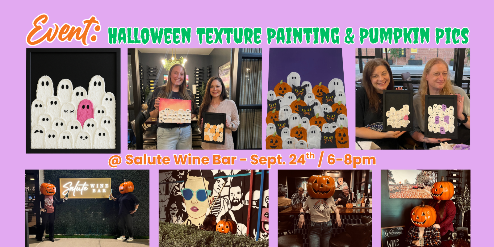 Boo-Tiful Art Texture Paint & Sip