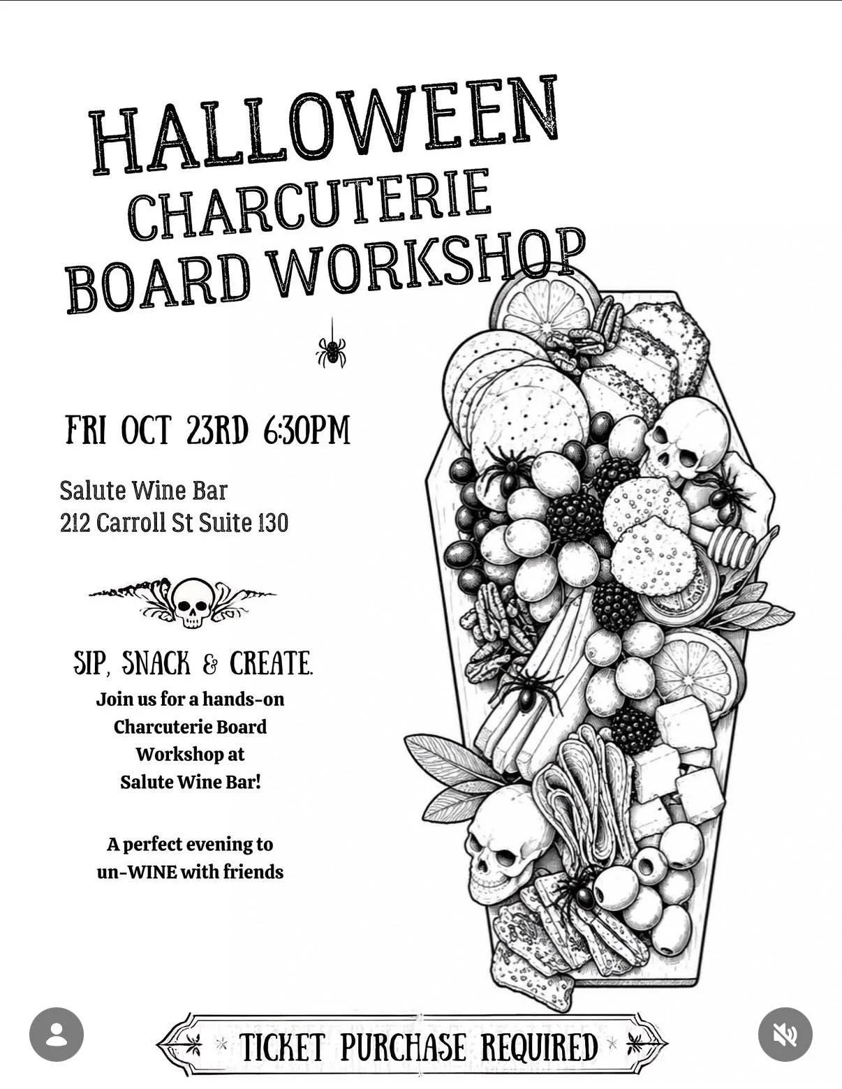 Halloween Charcuterie Class