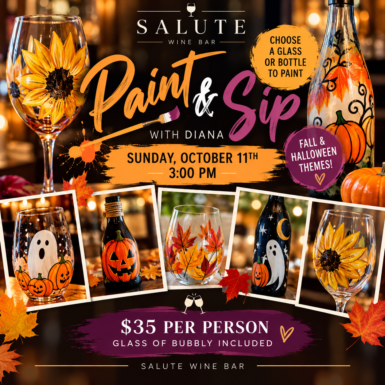 Paint & Sip with Diana