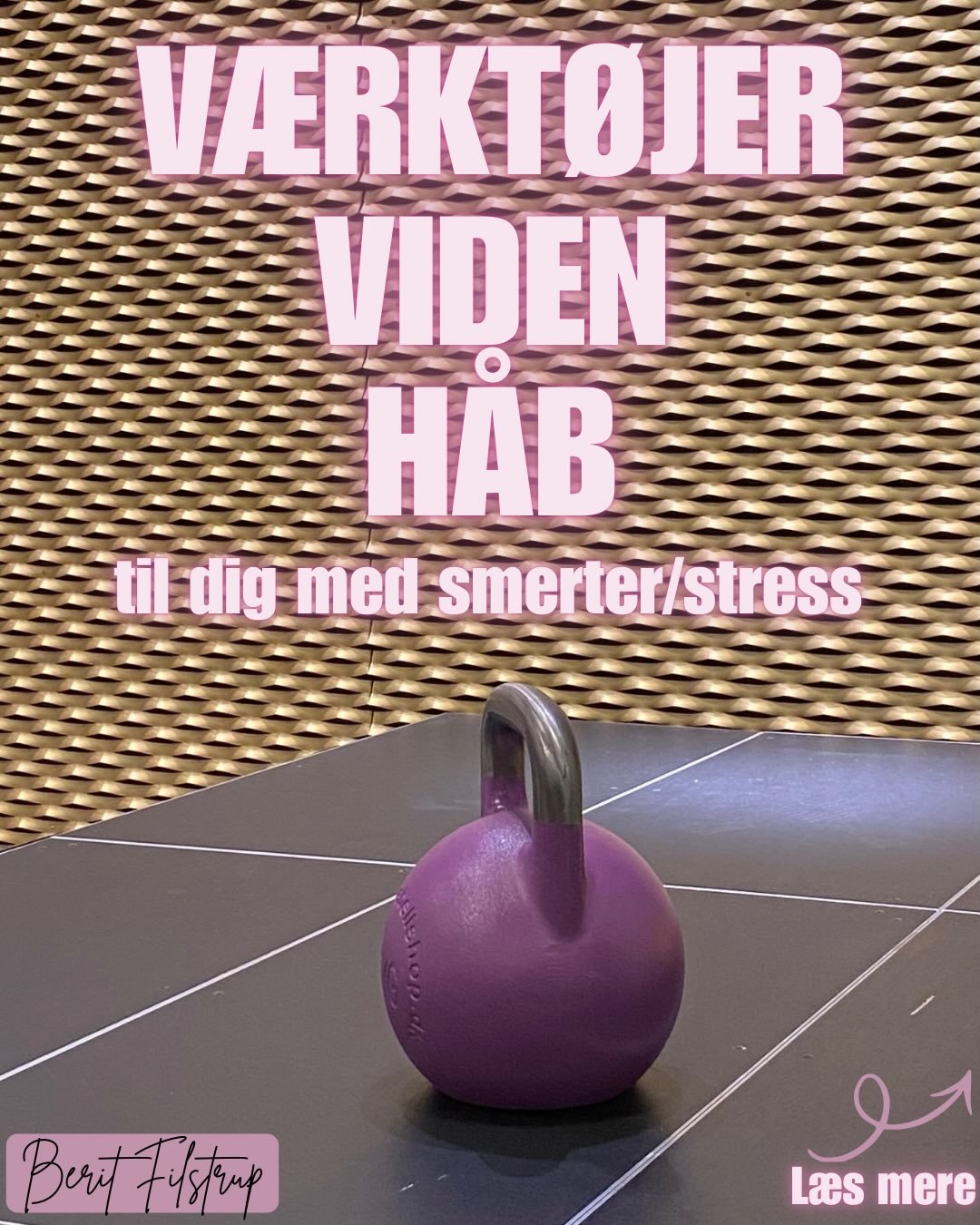Mangler du h&aring;b og konkrete v&aelig;rkt&oslash;jer til livet med smerter og stress?

S&aring; skal du vide, at jeg er aktuel med et foredrag for dig, der:

🤍Lever med smerter, stress eller udmattelse

🤍 Har pr&oslash;vet &ldquo;det meste&rdquo