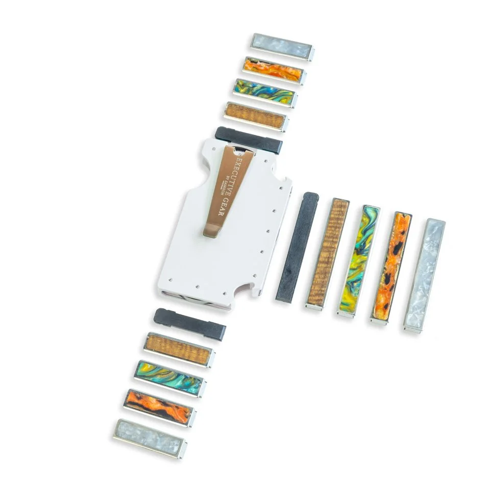 Edit Executive Gear Styleside™ Wallet | White