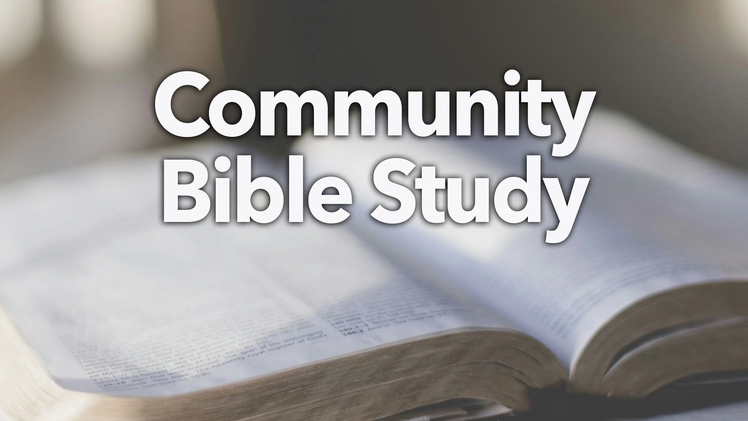 Community Bible Study