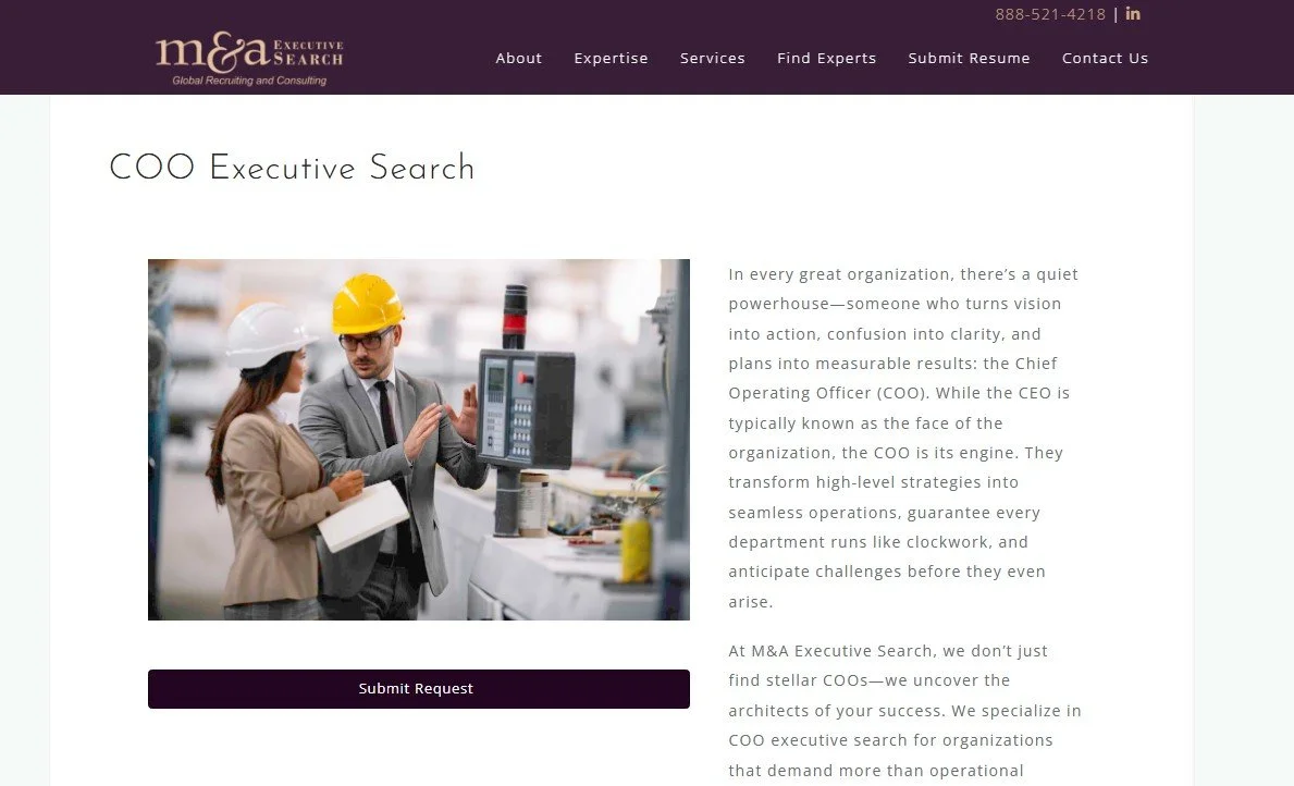 M&A Executive Search