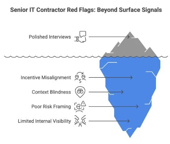 Senior IT Contractor Red Flags: Beyond Surface Signals