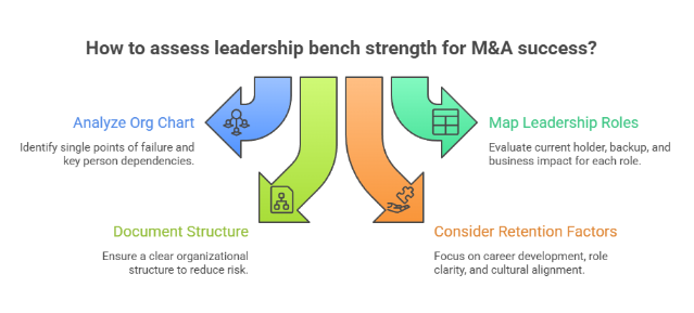 How to assess leadership bench strength for M&A success