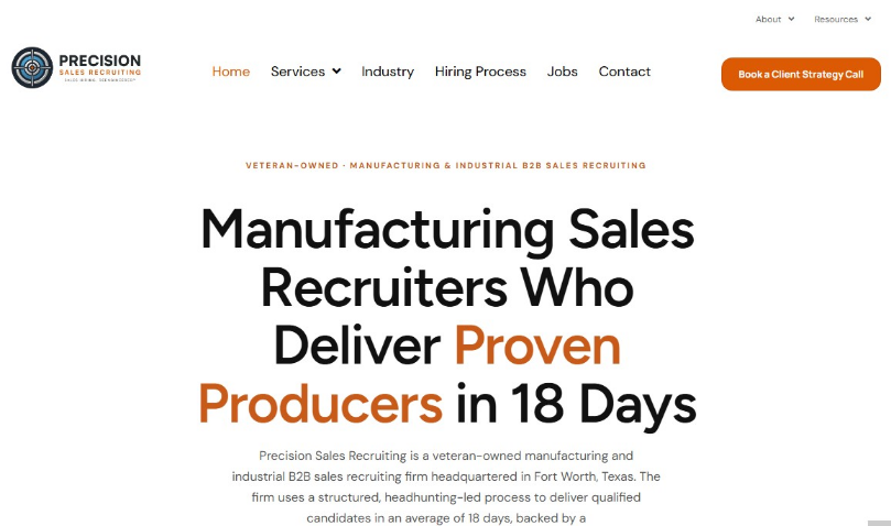 Precision Sales Recruiting
