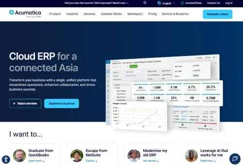 Acumatica Cloud ERP
