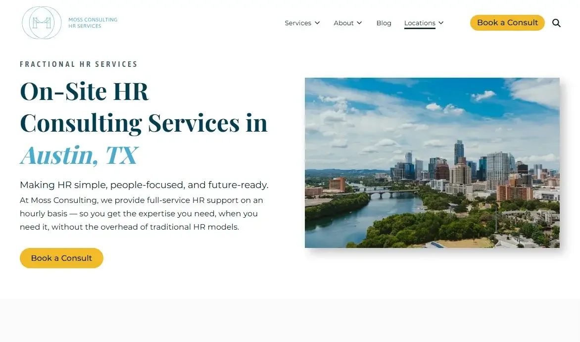 Moss Consulting - Best for Cost-efficient HR consulting for small businesses