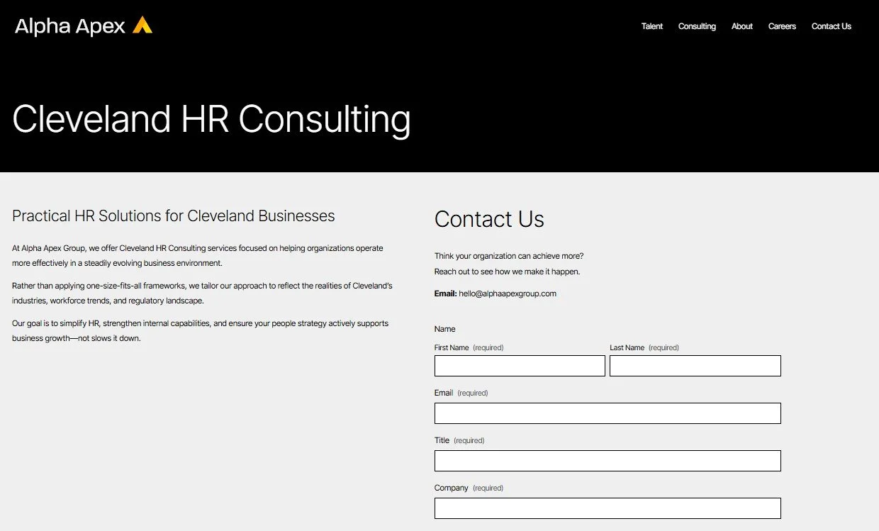 Cleveland HR Consulting