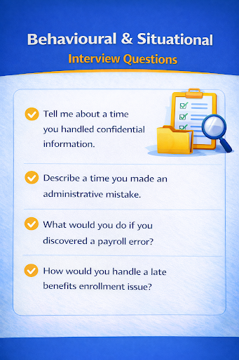 Behavioural & Situational Interview Questions