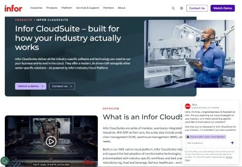 Infor CloudSuite Aerospace & Defense