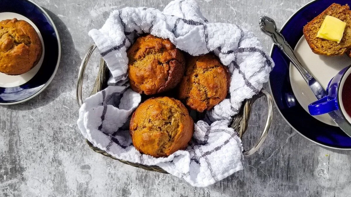 Healthy Gluten-Free Banana Nut Muffin Recipe