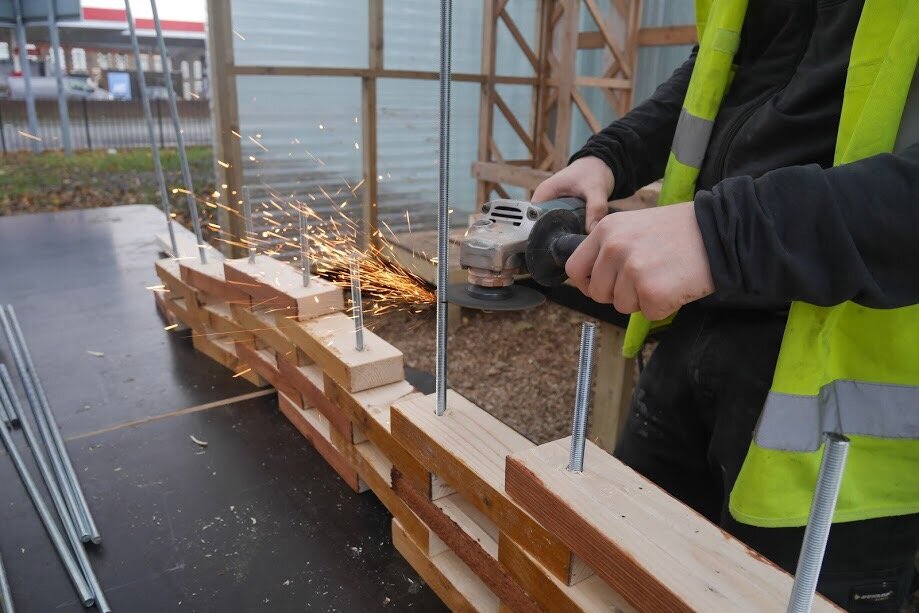 Catching-up with Homebaked building trainees