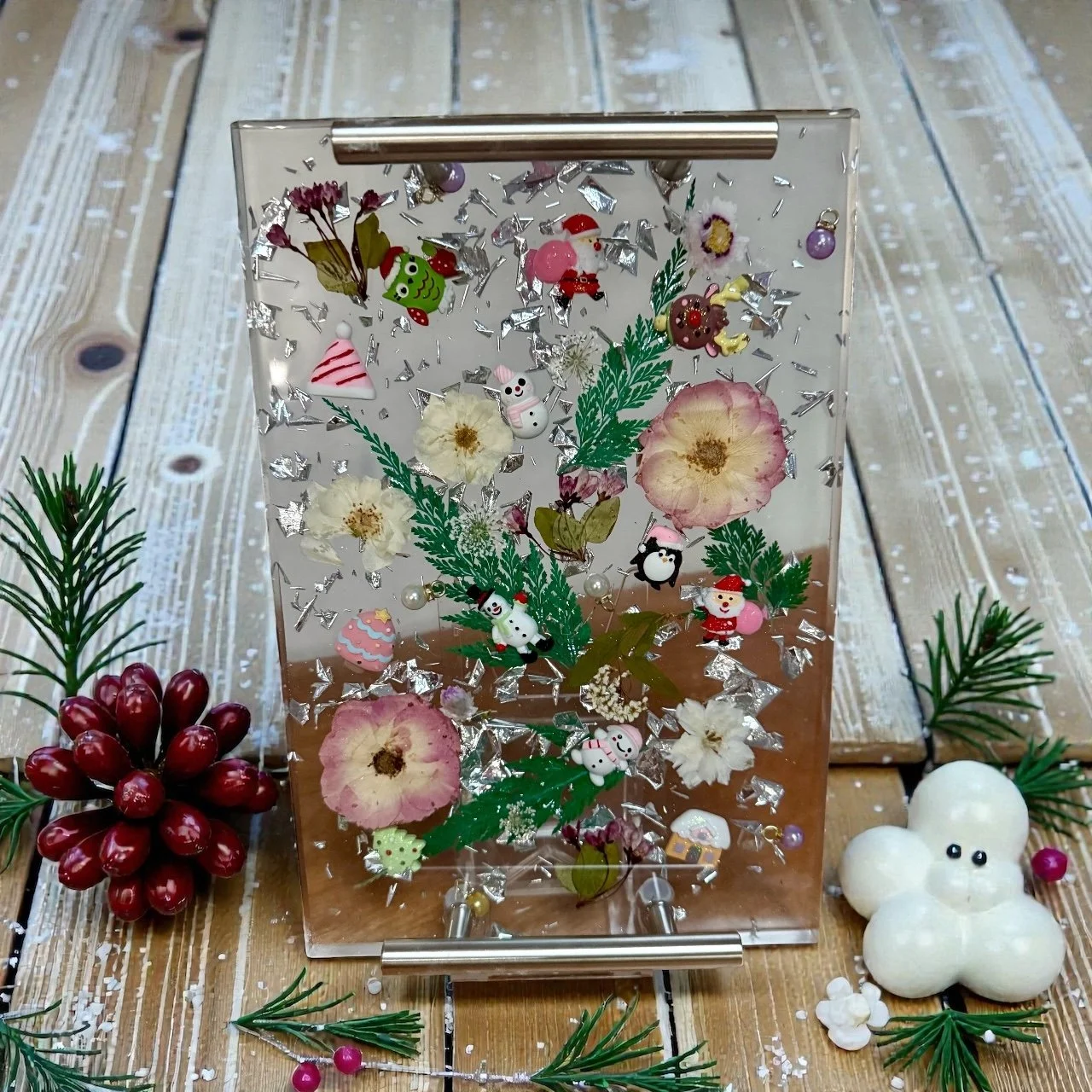 Festive Christmas Cookie Tray