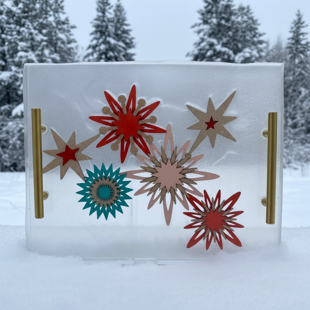 Whimsical Winter Tray