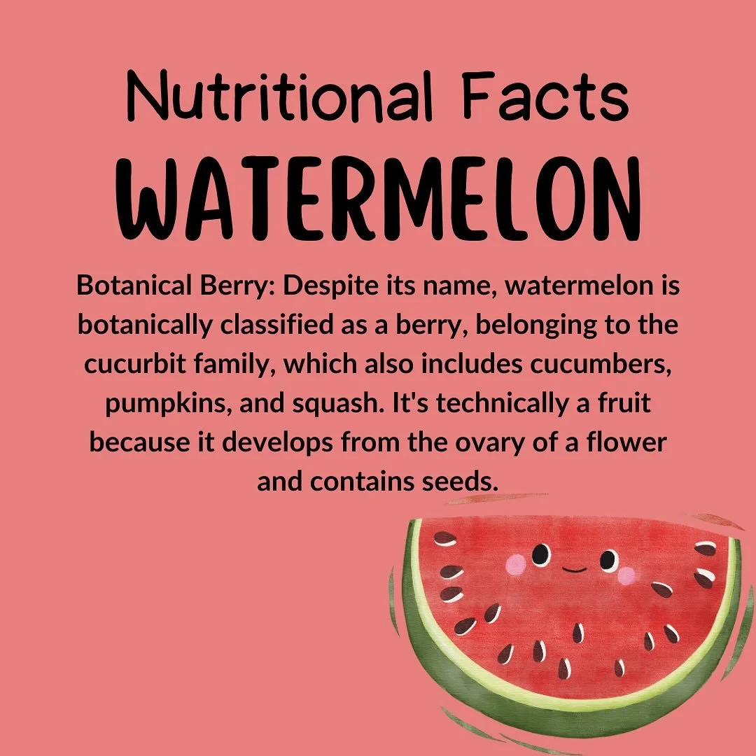 We finally have watermelon!! This week we will be giving out red watermelon. Did you know there is also orange and yellow colored watermelon?