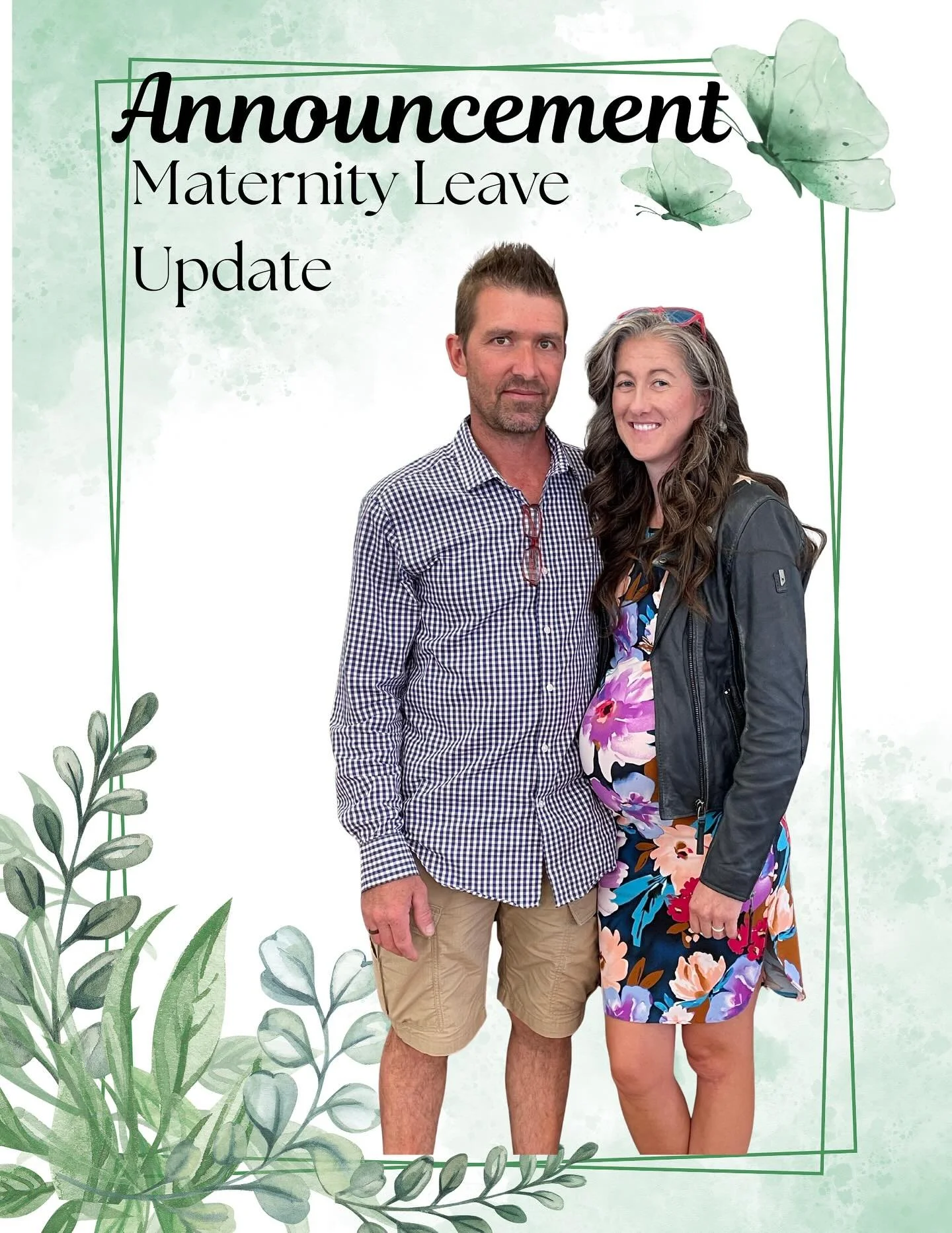 If you have not heard Ana is having a baby!! Her last day on the farm will be this Thursday October 9th. We can&rsquo;t wait to meet her little girl!!