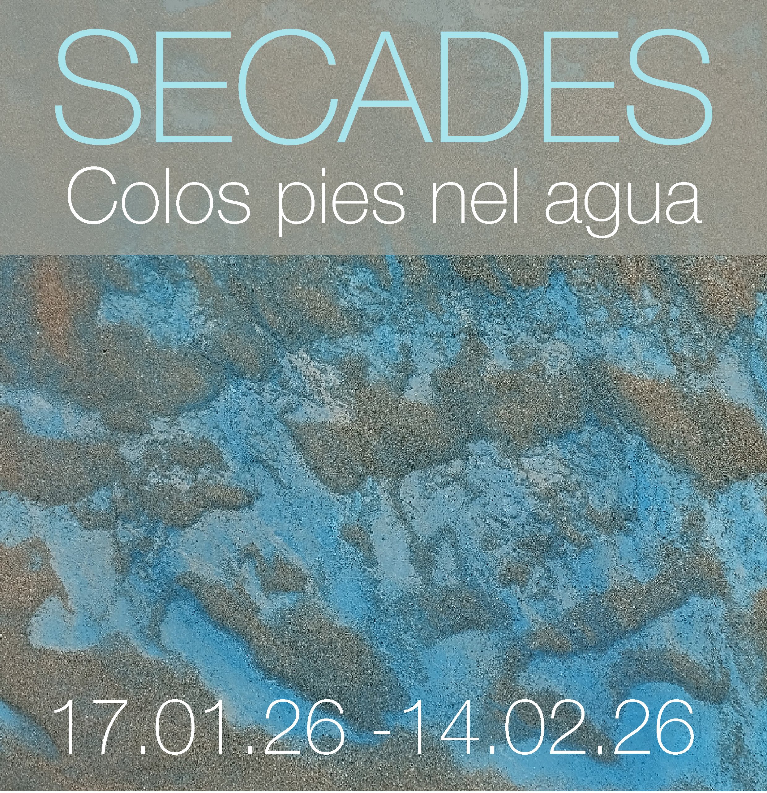 Secades: Colos pies nel agua