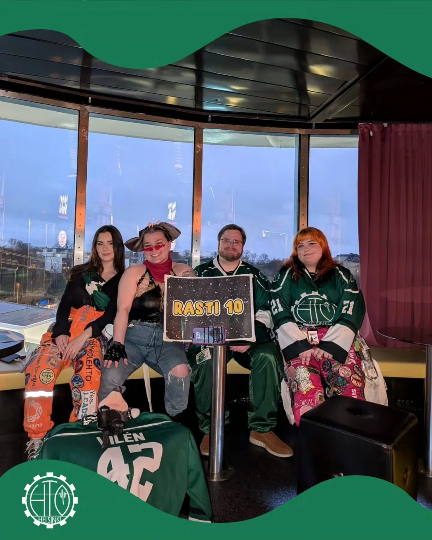 HTO pit&auml;m&auml;ss&auml; kosmista rastia Kaljaasilla!

*****

HTO is hosting a cosmic checkpoint at Kaljaasi!

#htory #hottoroo #kaljaasi