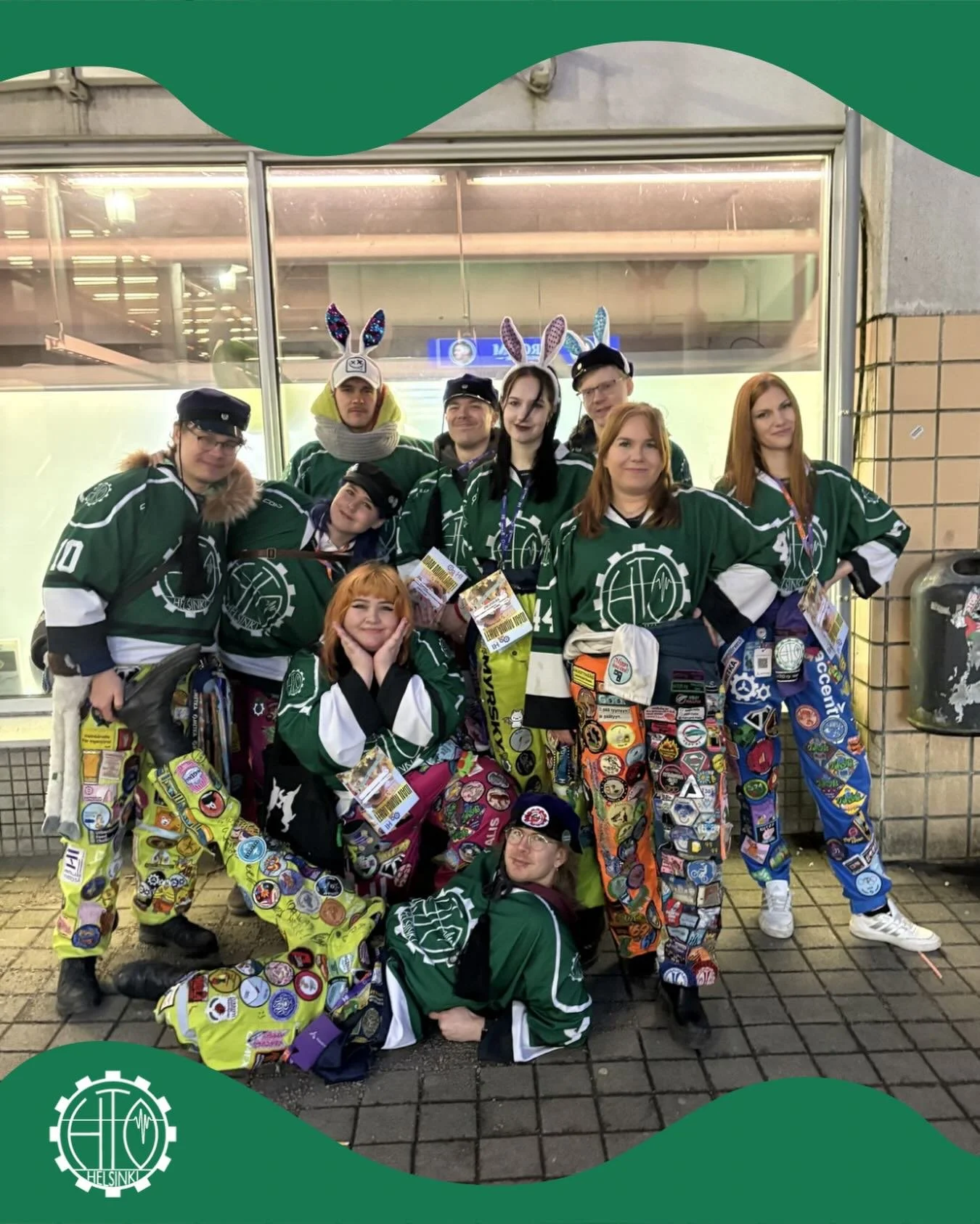 HTO:n hallitus virkist&auml;ytym&auml;ss&auml; Id&auml;n Munajahdin merkeiss&auml;! 💚💜

*****

HTO&rsquo;s board having fun at Id&auml;n Munajahti! 💚💜

#htory #hottoroo #id&auml;nmunajahti2026