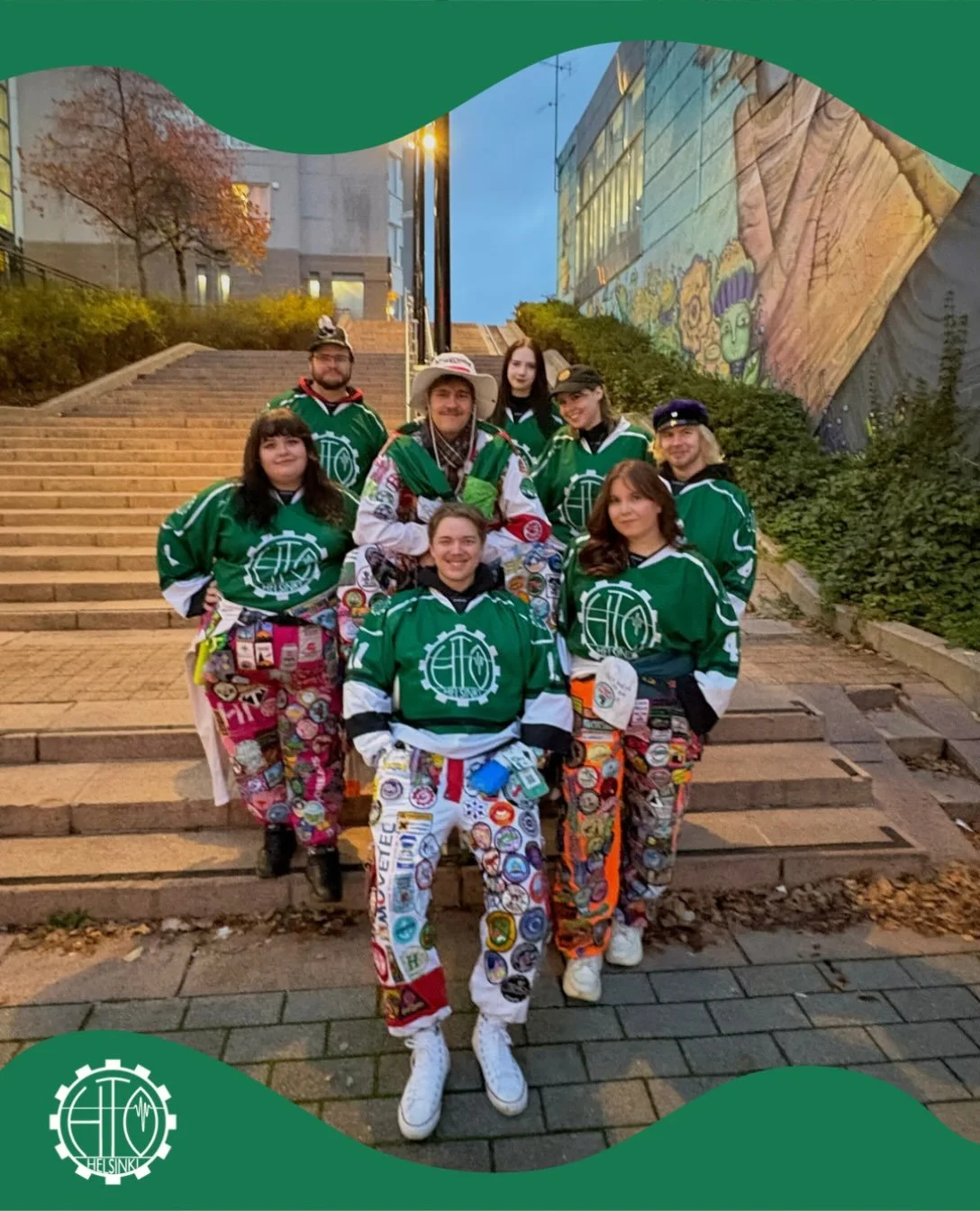HTO:n hallitus t&auml;n&auml;&auml;n virkist&auml;ytym&auml;ss&auml; @mjuna_appro :illa! 🤸🏼

*****

HTO&rsquo;s board out having fun at @mjuna_appro today! 🤸🏼

#htory #hottoroo #virkkarit