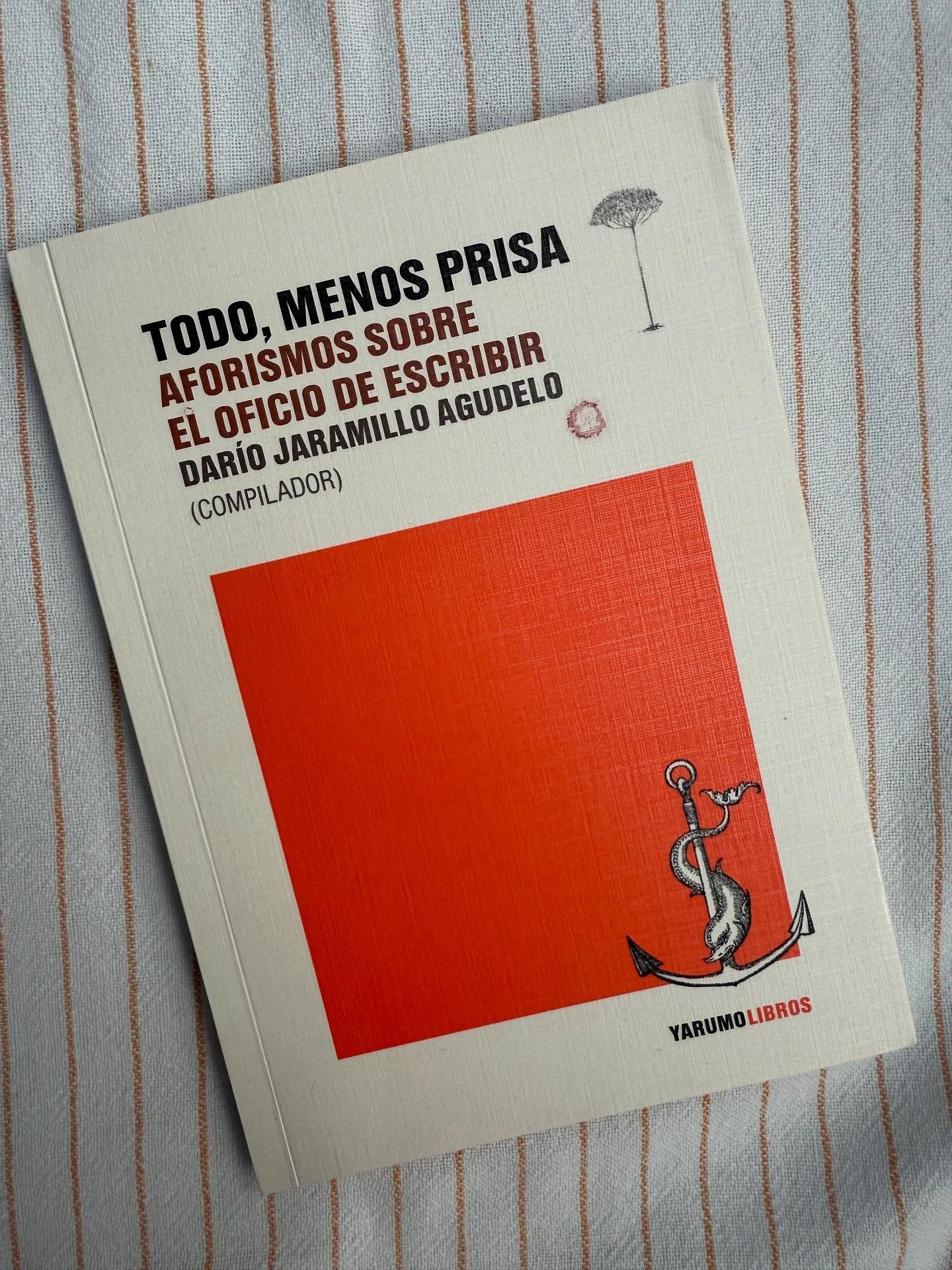 E s c r i b i r  p o r  a d i c c i &oacute; n

Del poeta, novelista, ensayista editor y gestor cultural Dar&iacute;o Jaramillo Agudelo este libro menudo por sus apenas 90 p&aacute;ginas y contundente en su depurada intenci&oacute;n: reunir una curad