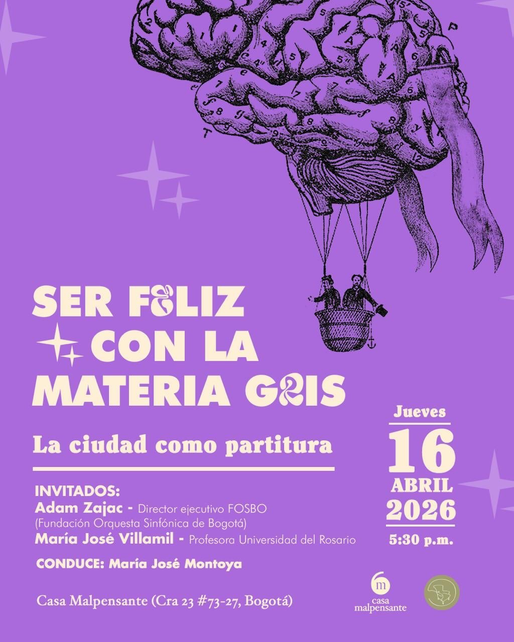 F i n  d e  s e m a n a  A R T B O 
e n  C A S A  M A L P E N S A N T E

&iexcl;Abiertos al p&uacute;blico para disfrutar 4 d&iacute;as trepidantes en torno a las artes en @casamalpensante_ unidos a @programaartbo !

Un proyecto empresarial de SillaV