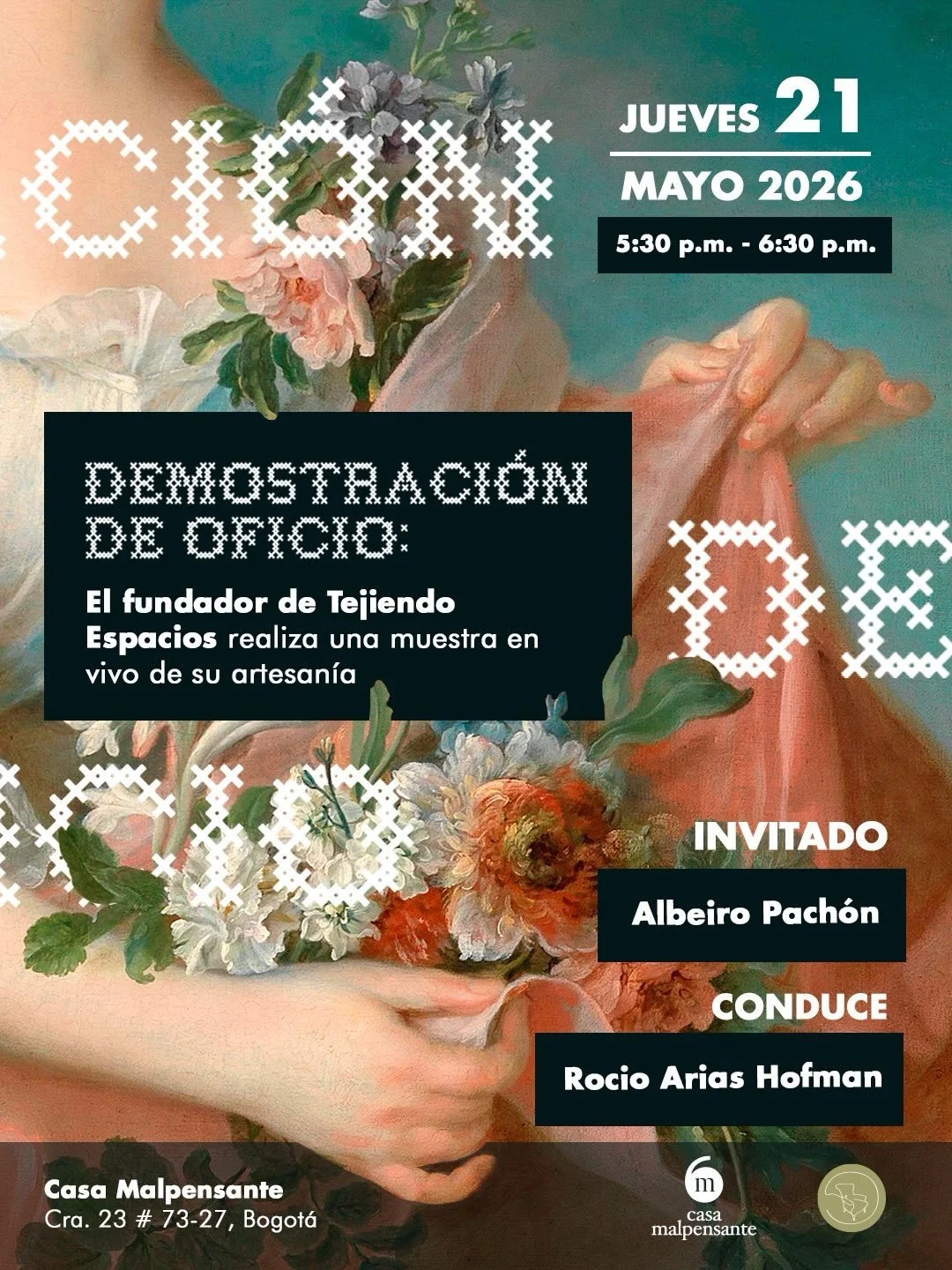 J u e v e s  d e  C a s a  M a l p e n s a n t e

Nuestra cita semanal en @casamalpensante_  se enfoca en la actividad artesana del artista y dise&ntilde;ador visual Albeiro Pach&oacute;n, fundador de @tejiendoespacios 

Sus gallinas elaboradas en fi