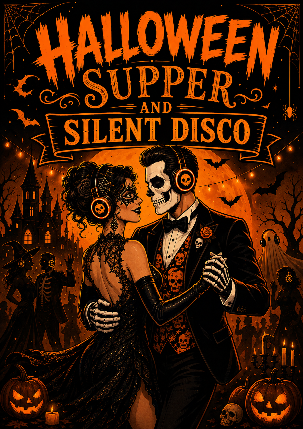 Halloween Supper & Silent Disco