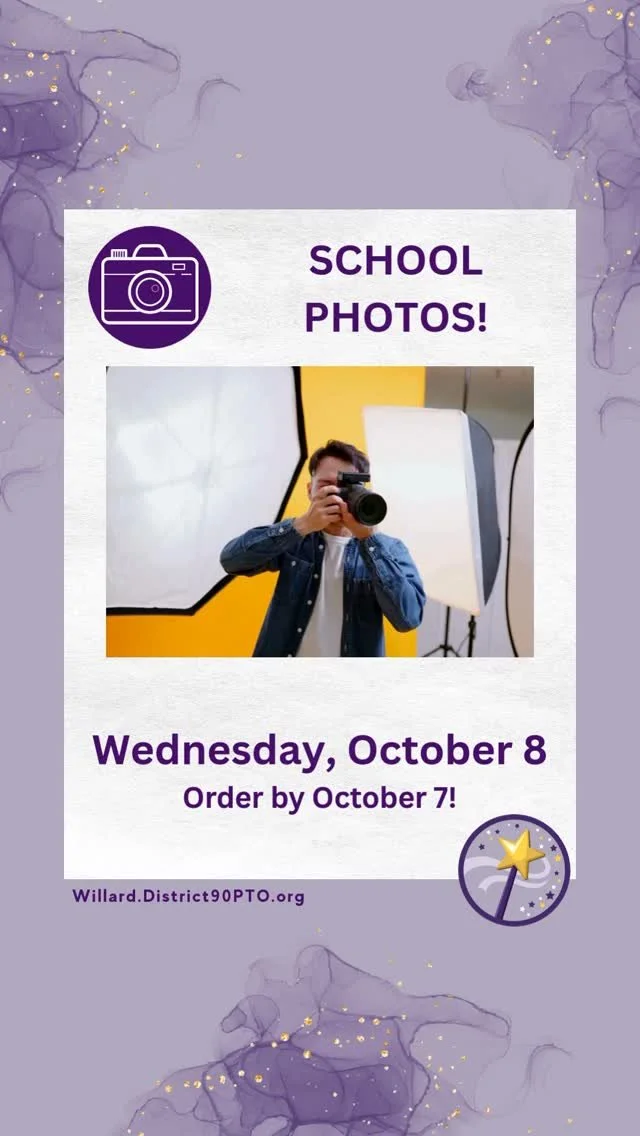 School picture day will be Wednesday, October 8! Get your orders in by October 7. Retakes will take place on November 12.
Link in bio/on PTO website/on RevTrak.