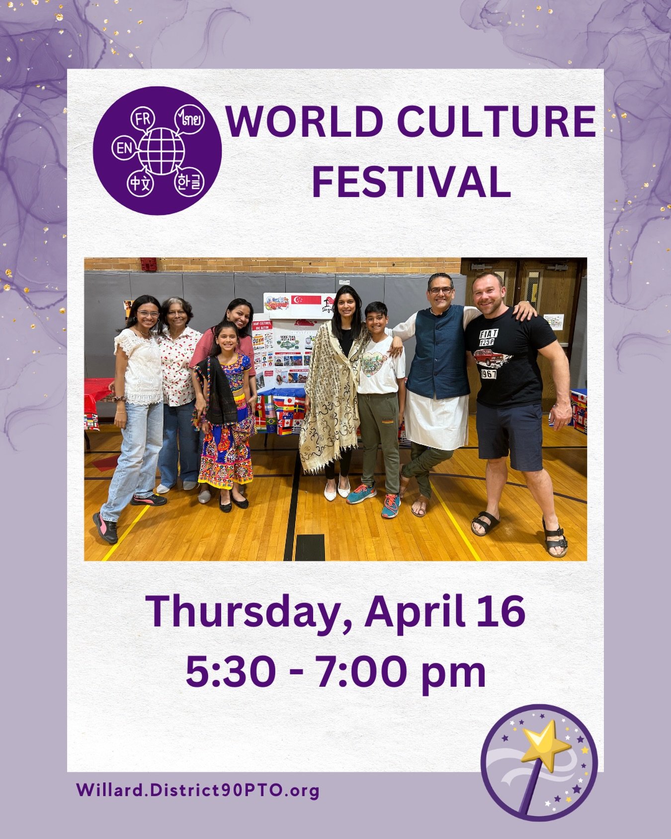 Don&rsquo;t forget to register for the upcoming World Culture Festival!! Registration is free but required to help us plan for enough supplies and snacks for everyone attending! Link in bio/stories!