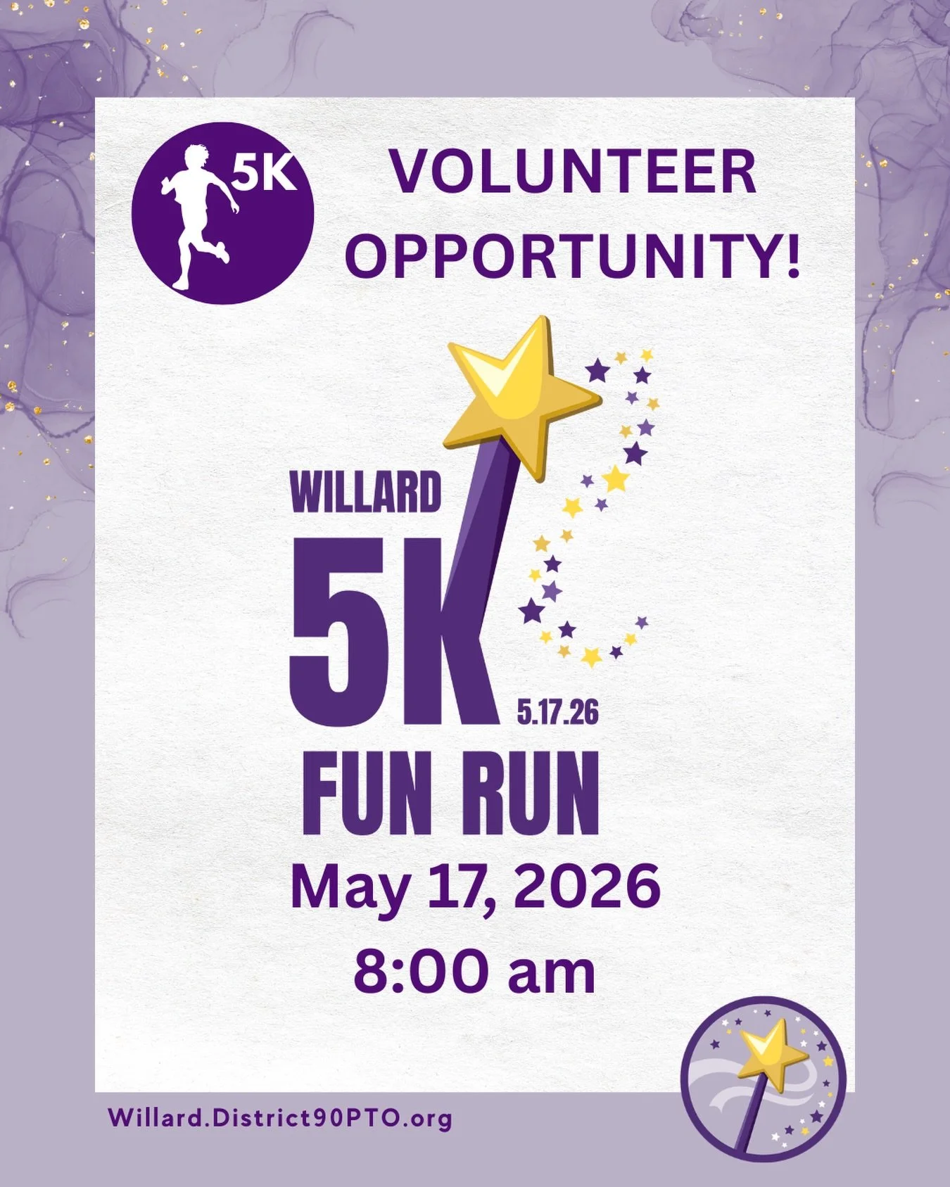 Attention River Forest Community Members: We need volunteers to help make the Willard 5K safe for all our outstanding runners! Sign up via link in bio and stories!