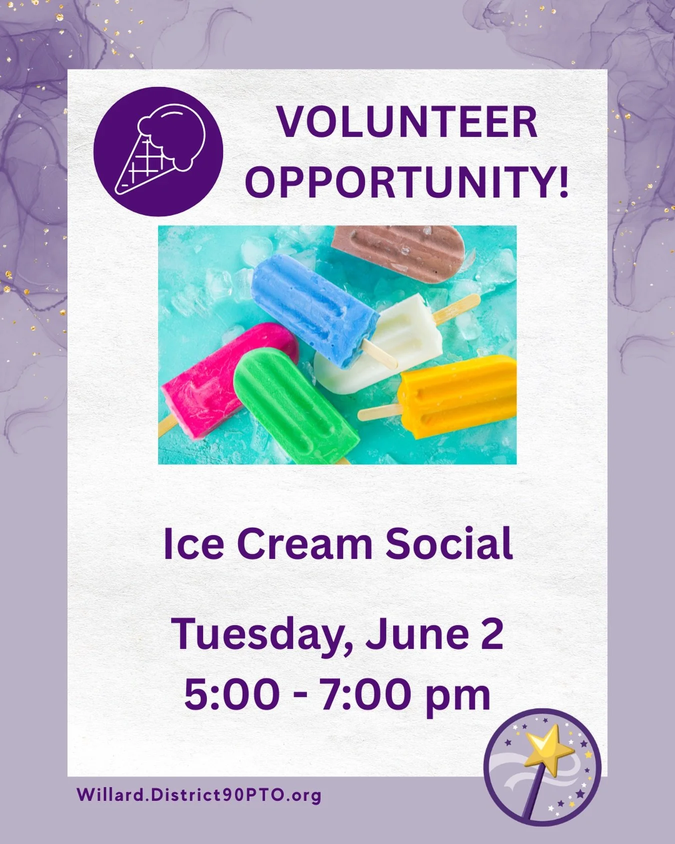 Volunteers Needed! Help us set up and take down the various tables needed for the Ice Cream Social! Sign up Link in Bio and stories!
