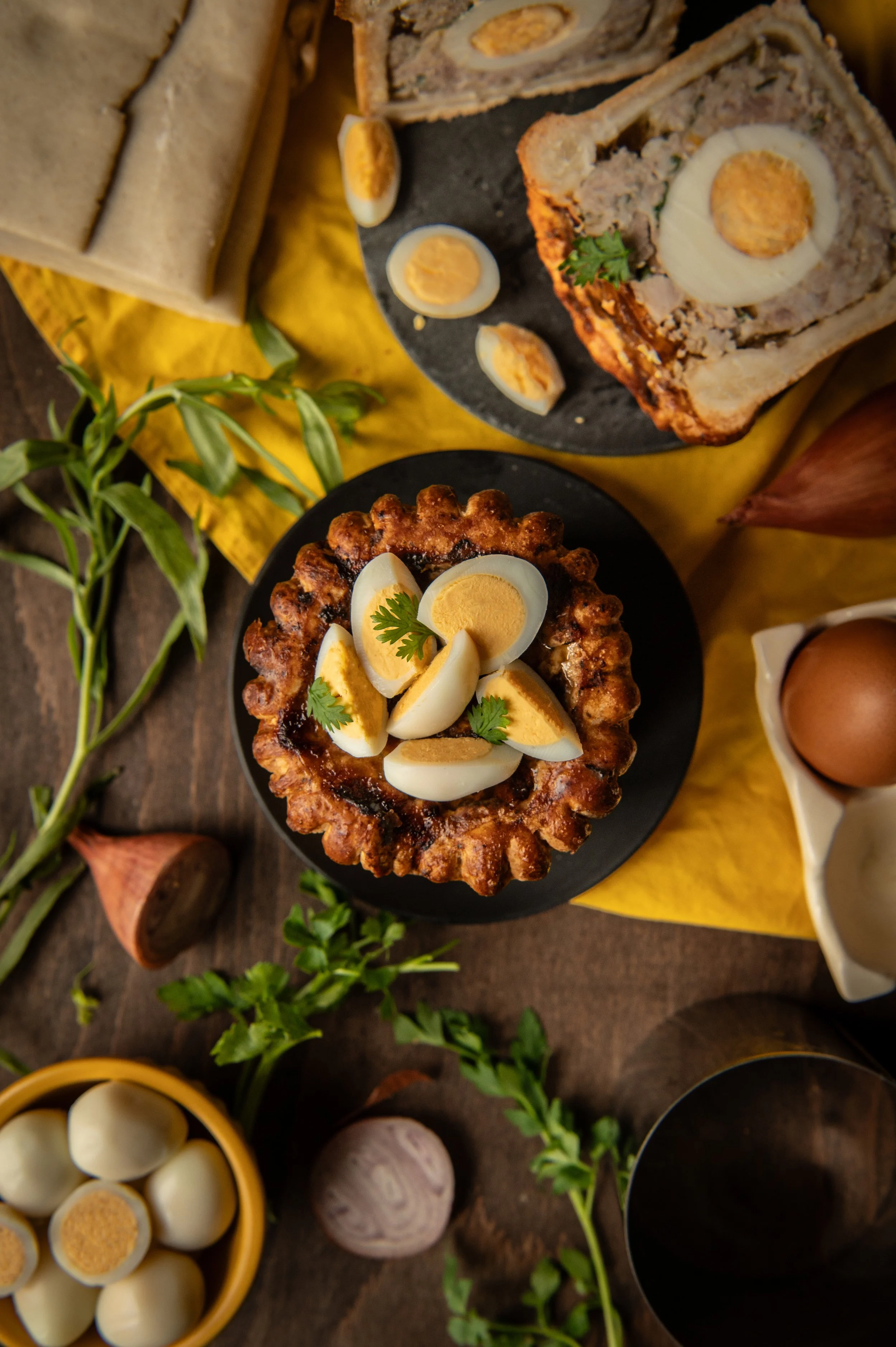 Le Pâté de Pâques - à la tranche