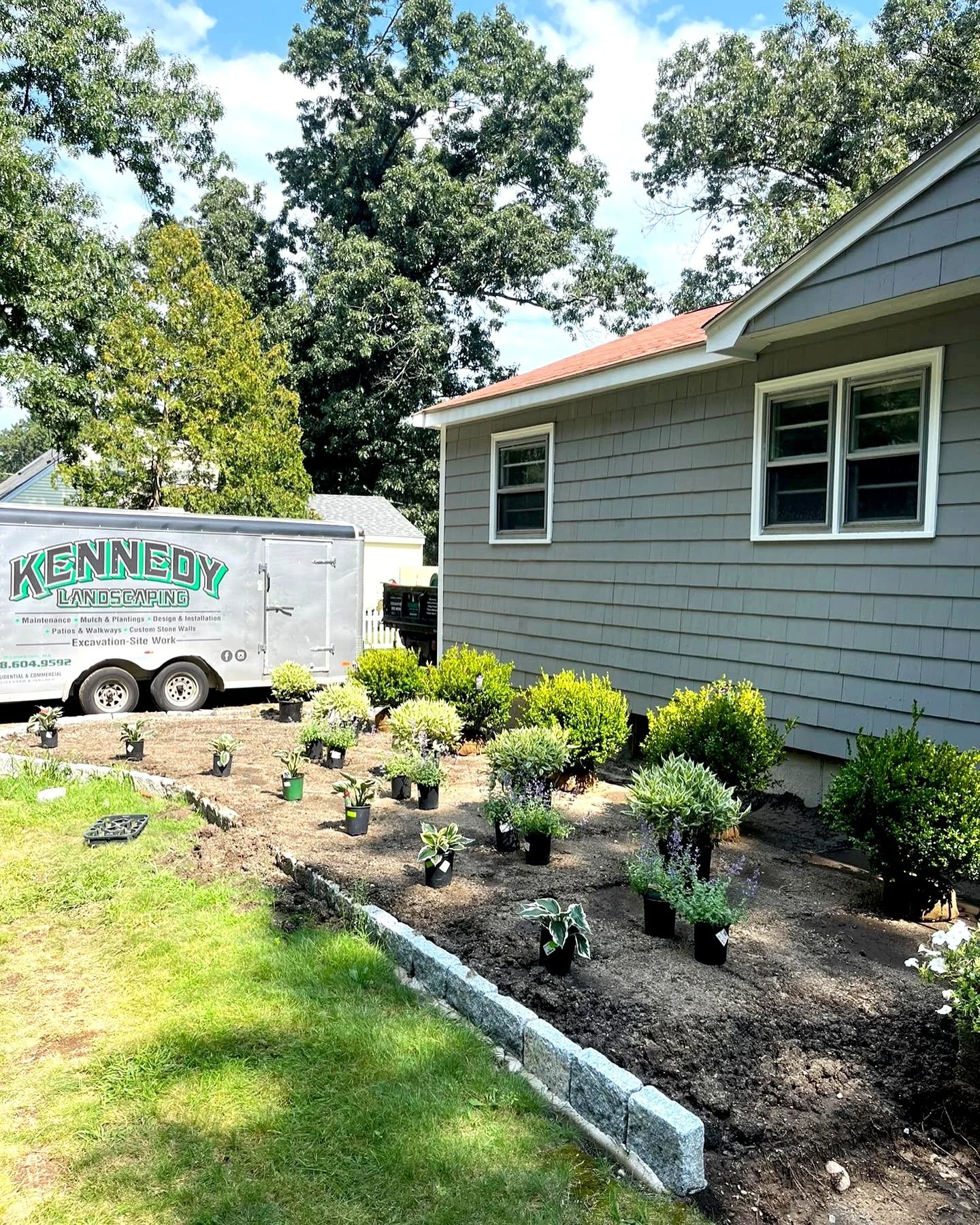 Residential Landscape Services Kennedy Landscaping Wilmington, MA