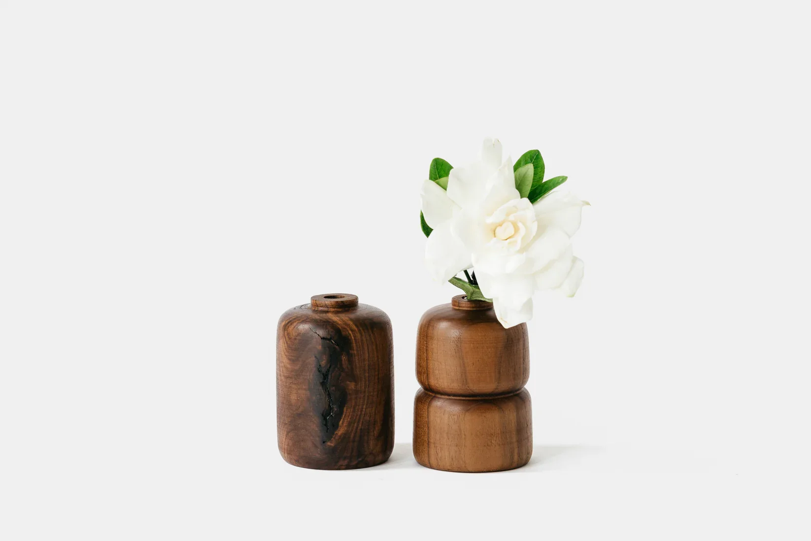 Walnut Bud Vase