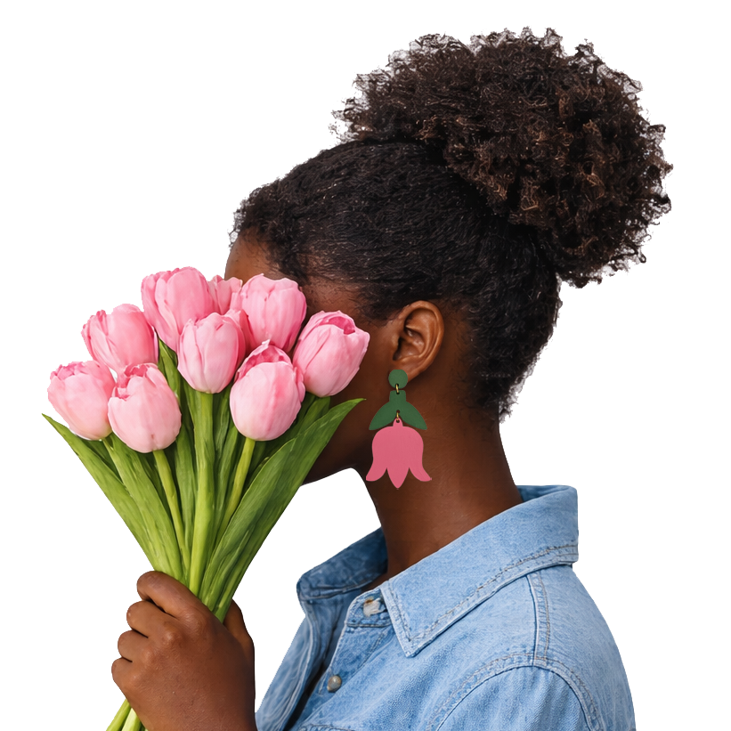 Pink Tulip Earrings.png