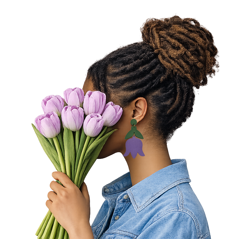 Tulip Drop Earrings