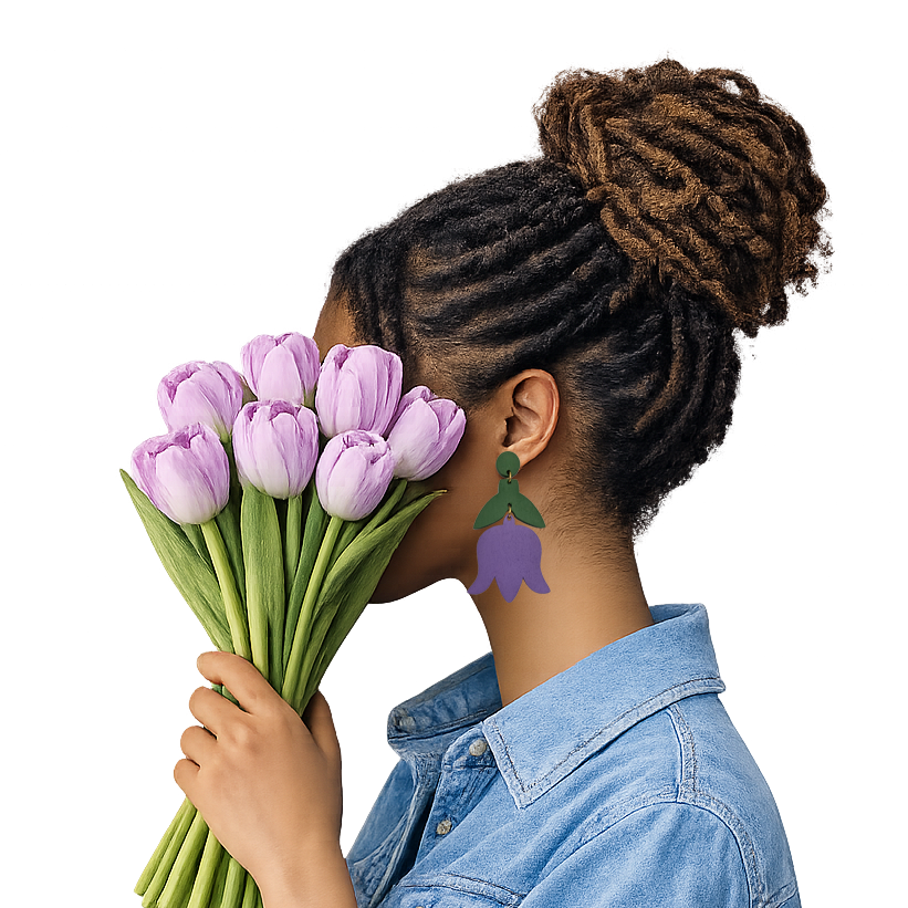 Tulip Drop Earrings