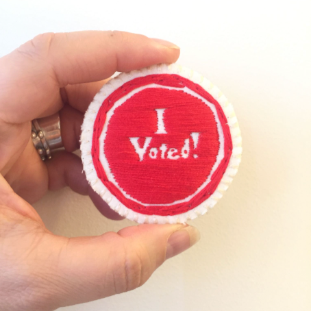 "I Voted!" Brooch