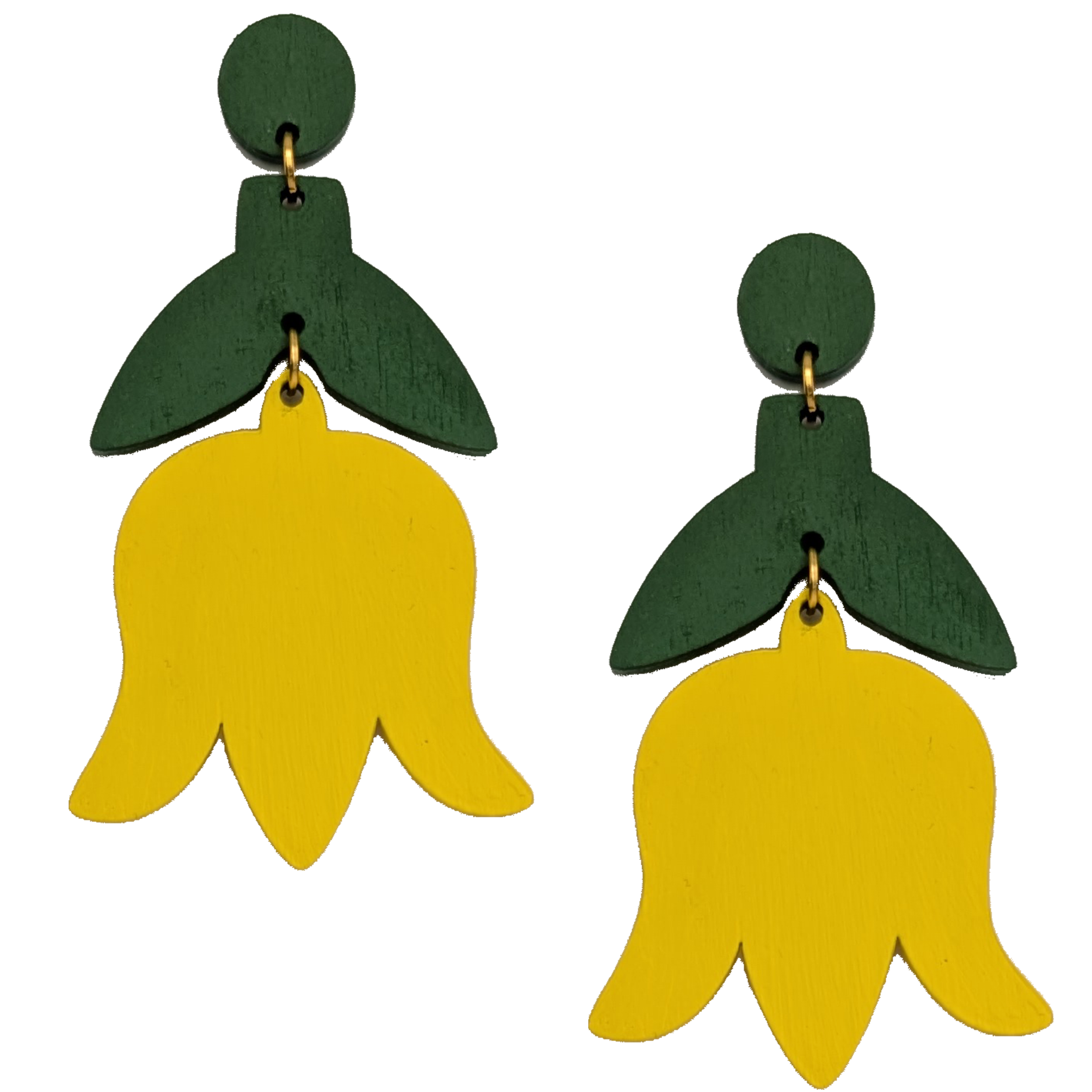 Yellow Tulip Earrings 3.png