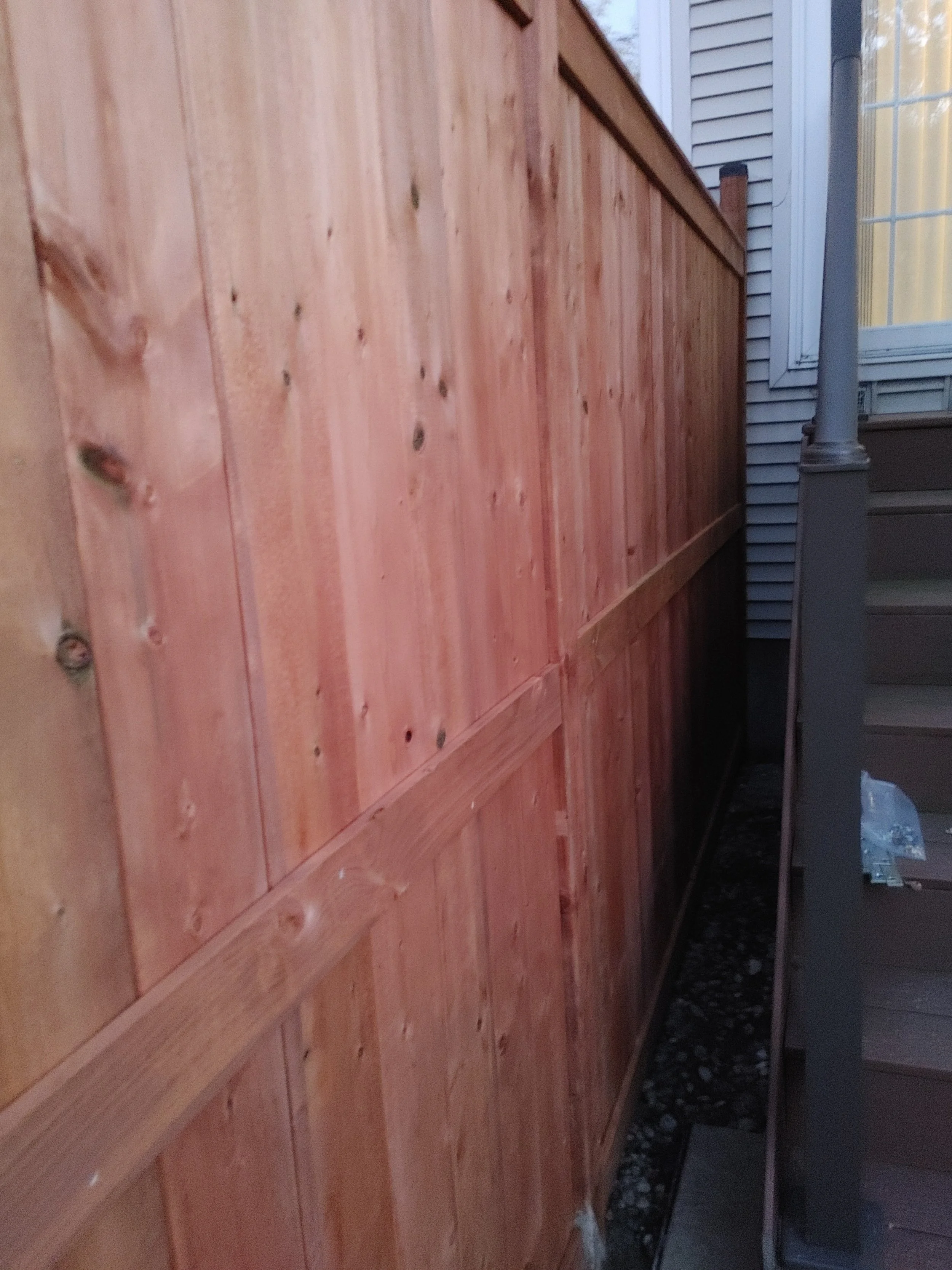 Wood Pressure Treated Fence in Barrhaven, 2025. StandArt Fence
