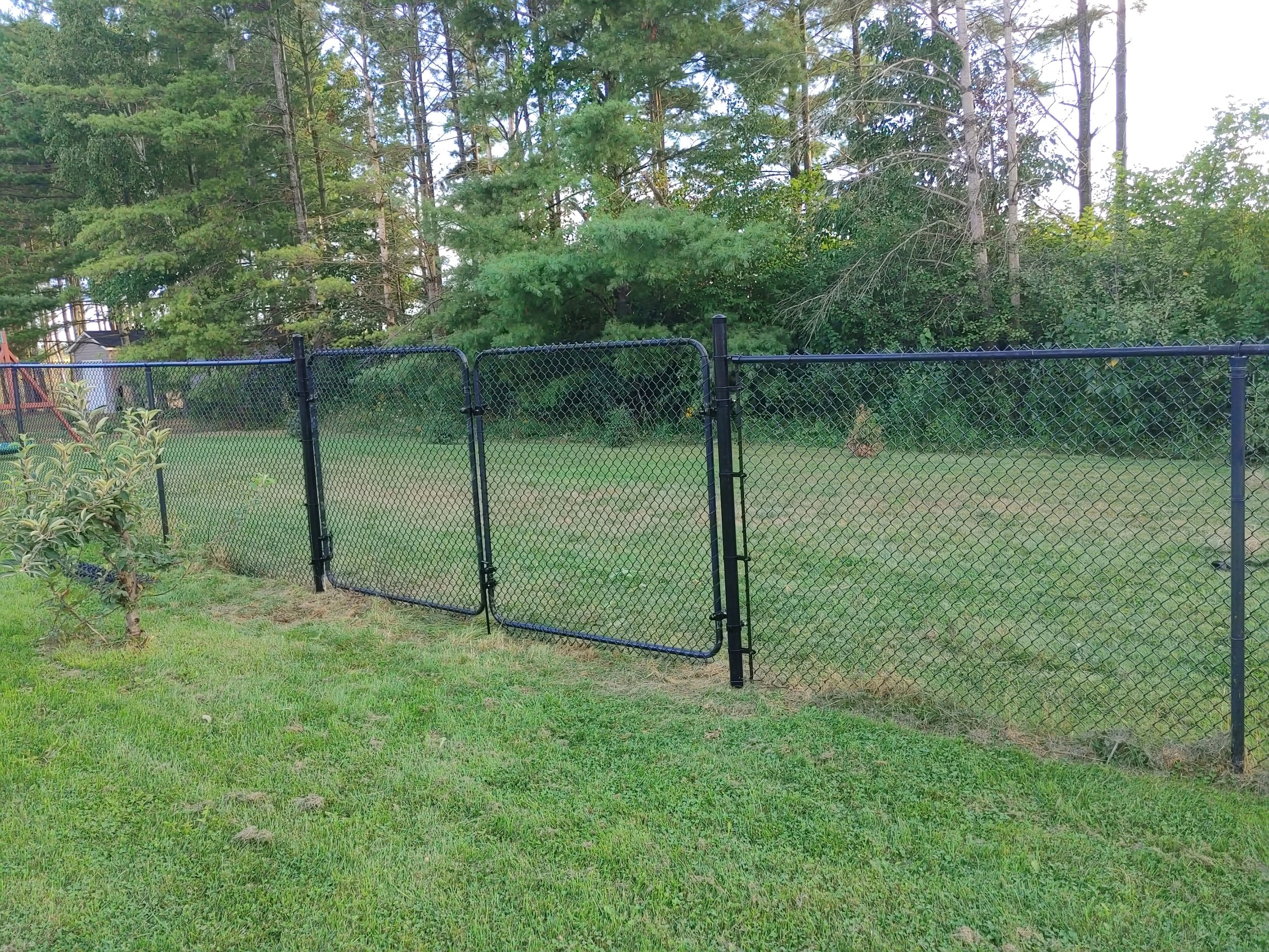 Chainlink Fence in Carleton Place, 2025. StandArt Fence 