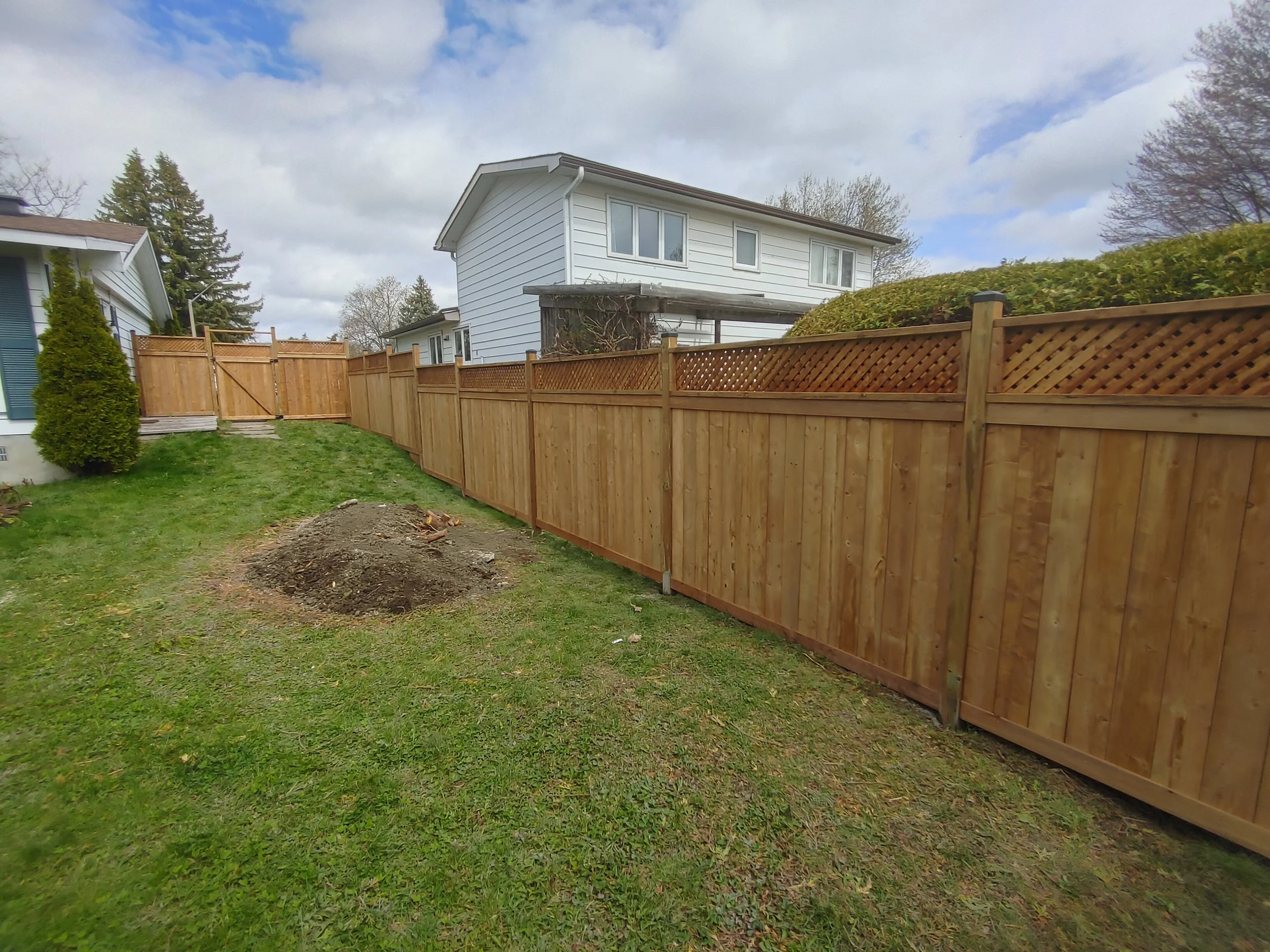 Wood Pressure Treated Fence in Nepean, 2025. StandArt Fence 
