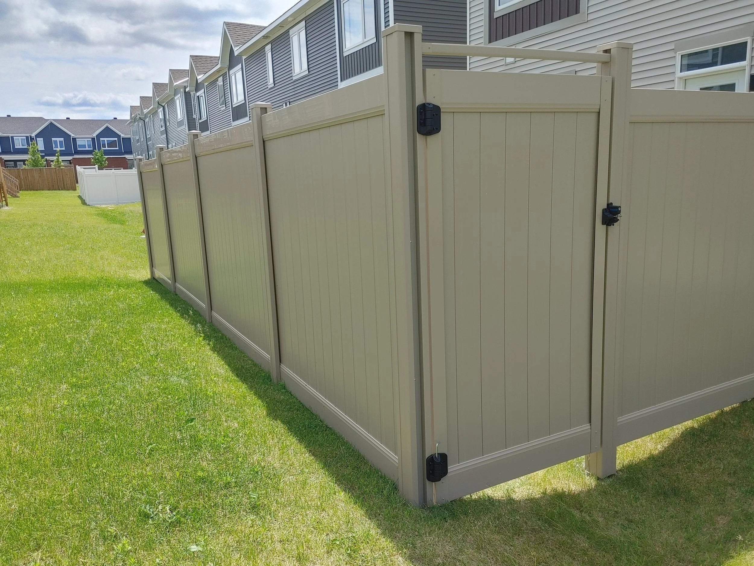 Adobe PVC Fence Project