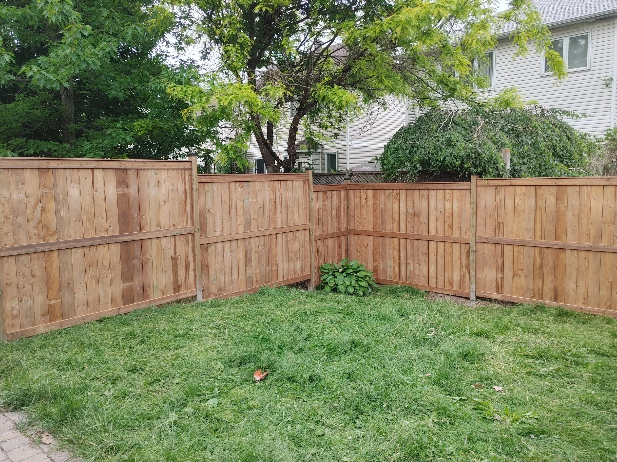 Wood Pressure Treated Fence in Kanata, 2025. StandArt Fence 