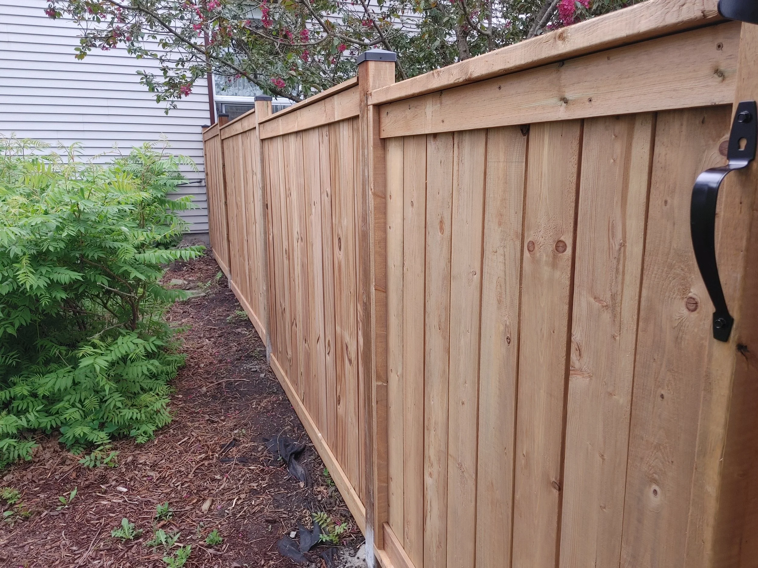Wood Pressure Treated Fence in Barrhaven, 2025. StandArt Fence 